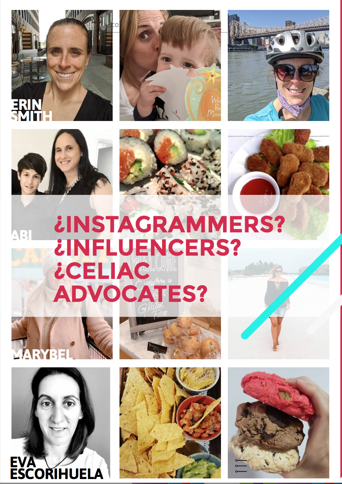 Instagrammers, Influencers, Celiac Advocates?